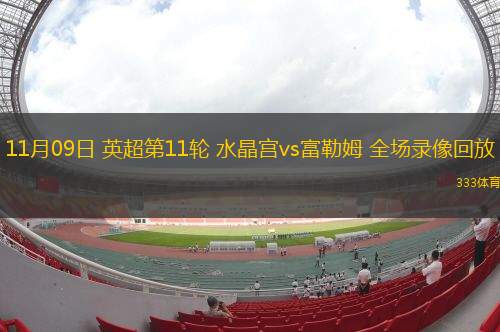 11月09日 英超第11輪 水晶宮vs富勒姆 全場(chǎng)錄像回放