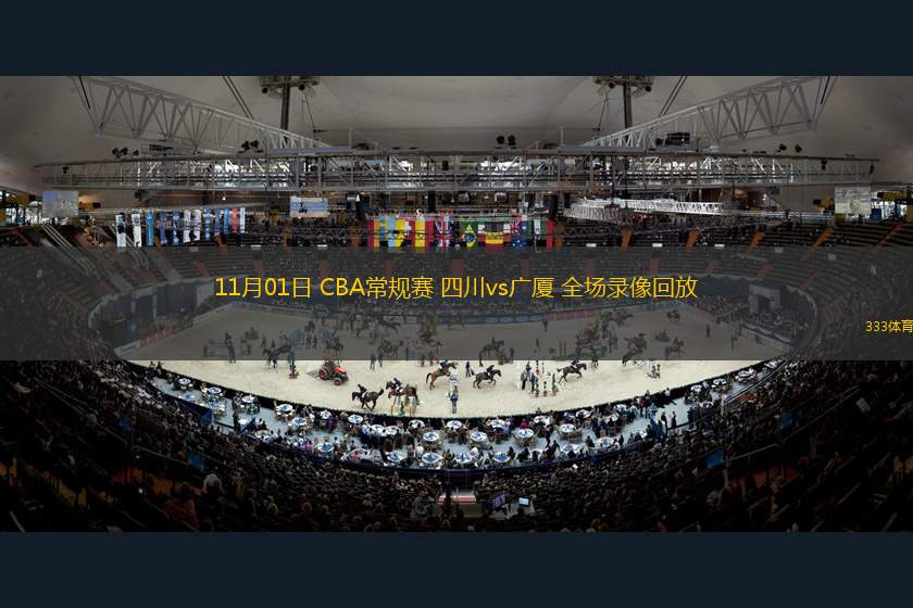 11月01日 CBA常規(guī)賽 四川vs廣廈 全場錄像回放
