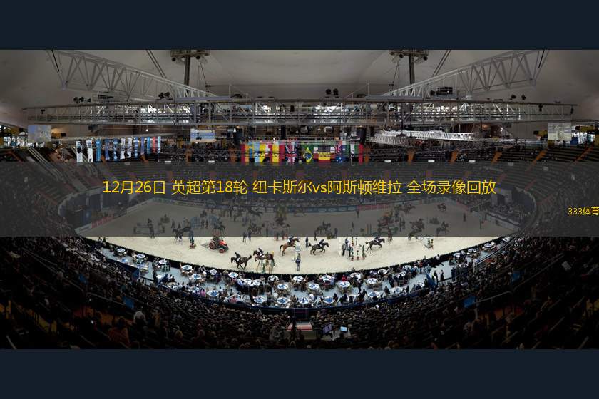 12月26日 英超第18輪 紐卡斯?fàn)杤s阿斯頓維拉 全場(chǎng)錄像回放