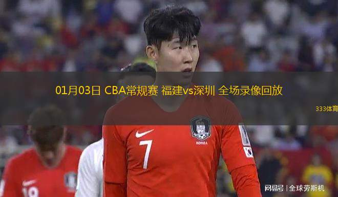 01月03日 CBA常規(guī)賽 福建vs深圳 全場錄像回放