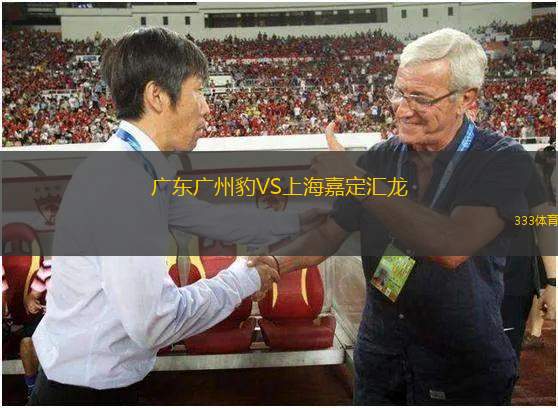 廣東廣州豹VS上海嘉定匯龍