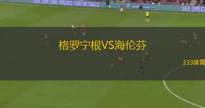格羅寧根VS海倫芬